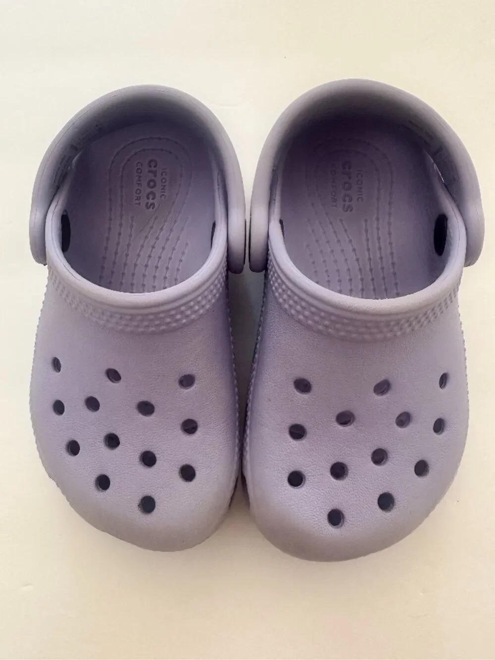 Crocs Shoes Toddler Kids Size 7 Lavendar Slip On Waterproof Vacation Pool Beach